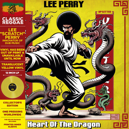 Lee Perry: Presents the Mighty Upsetters Heart of the Dragon - VINYL LP "VINYLBADGES"