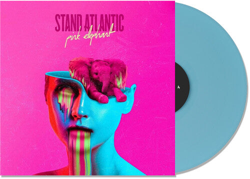 Stand Atlantic: Pink Elephant - Light Blue - VINYL LP "VINYLBADGES"