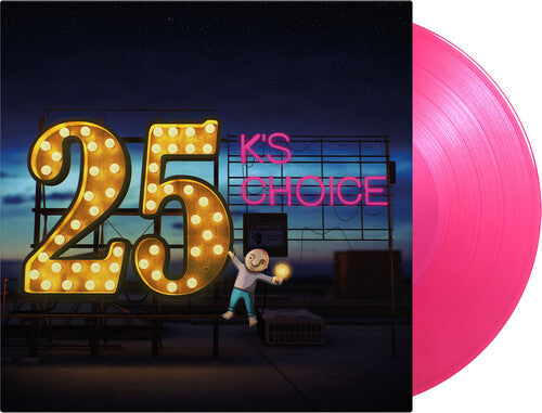 K's Choice: 25 - Limited Gatefold 180-Gram Translucent Pink Colored Vinyl - VINYL LP "VINYLBADGES"