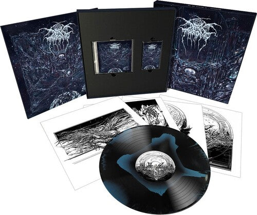 Darkthrone: It Beckons Us All - Deluxe Edition Boxset, 180gm Black & White Marble Vinyl, CD, Cassette & Art Prints - VINYL LP "VINYLBADGES"
