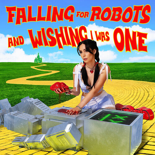 LØLØ: Falling for Robots & Wishing I Was One - Emerald Green - VINYL LP "VINYLBADGES"