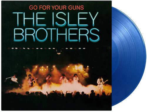 The Isley Brothers: Go For Your Guns - Limited Gatefold 180-Gram Translucent Blue Colored Vinyl - VINYL LP "VINYLBADGES"