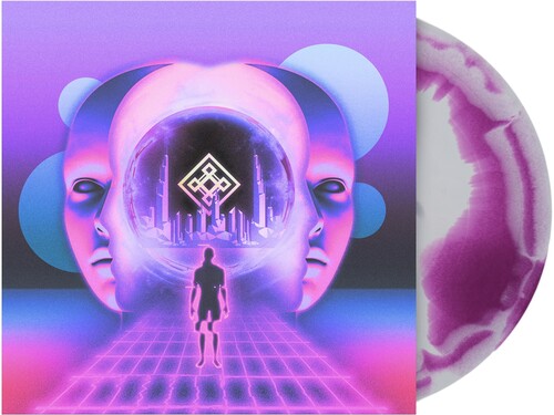 Red Handed Denial: A Journey Through Virtual Dystopia - Black & Orchid - VINYL LP "VINYLBADGES"