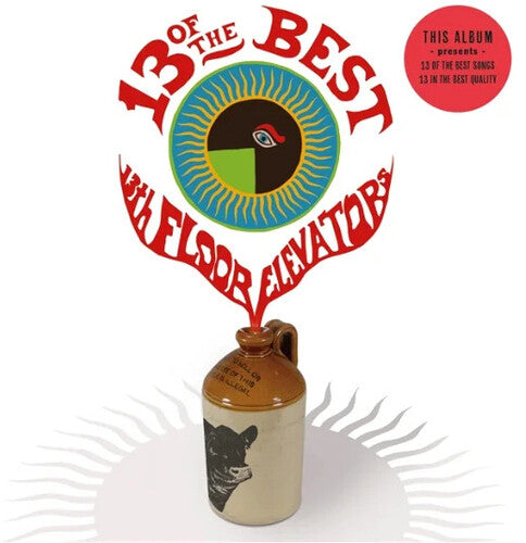 The 13th Floor Elevators: 13 Of The Best Of The 13th Floor Elevators - Yellow & Green Colored Vinyl - VINYL LP "VINYLBADGES"