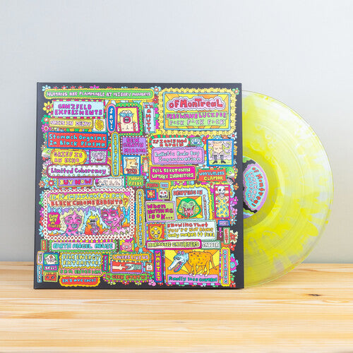 Of Montreal: Freewave Lucifer f-ck f-ck f-ck - VINYL LP "VINYLBADGES"