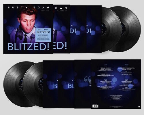 Various Artists: Rusty Egan Presents... Blitzed! - 140gm Black Vinyl - VINYL LP "VINYLBADGES"