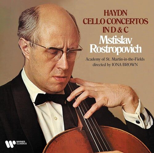 Mstislav Rostrpovich: Haydn Cello Concertos in D & C - VINYL LP "VINYLBADGES"