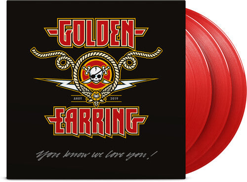 Golden Earring: You Know We Love You - Limited 180-Gram Red Colored Vinyl - VINYL LP "VINYLBADGES"