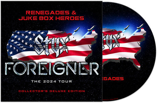 Styx & Foreigner: Renegades & Juke Box Heroes - VINYL LP "VINYLBADGES"