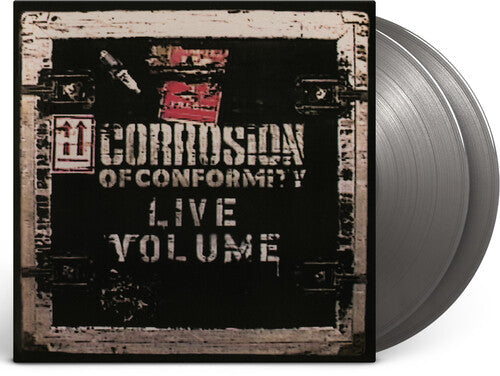 Corrosion of Conformity: Live Volume - Limited Gatefold 180-Gram Silver Colored Vinyl - VINYL LP "VINYLBADGES"