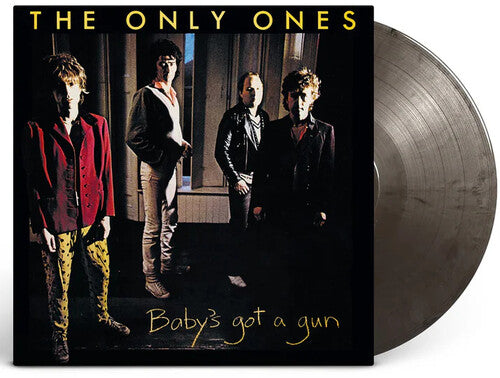 The Only Ones: Baby's Got A Gun - Limited Remastered 180-Gram Silver & Black Marble Colored Vinyl - VINYL LP "VINYLBADGES"