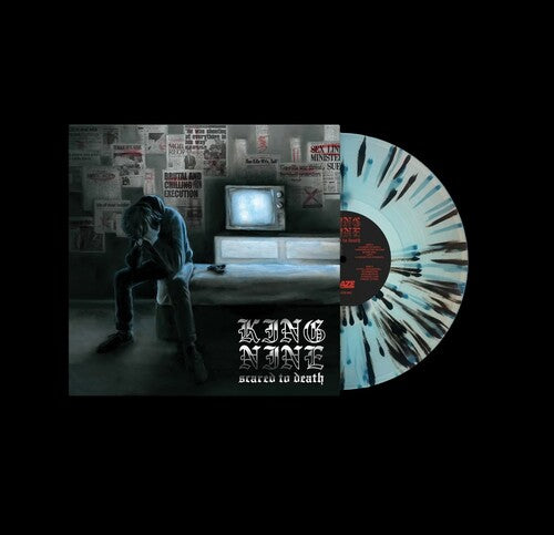 King Nine: Scared to Death - VINYL LP "VINYLBADGES"
