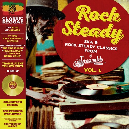 Rock Steady: Ska & Rock Steady Classics From Treasure Isle Vol. 1 - VINYL LP "VINYLBADGES"