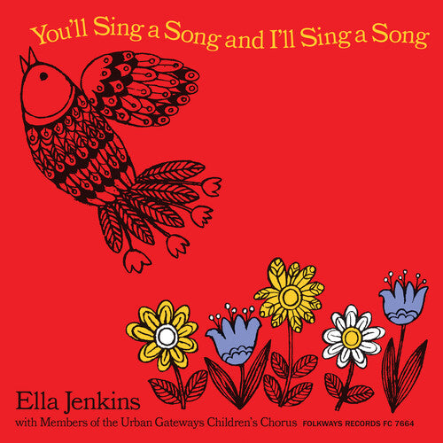 Ella Jenkins: You'Ll Sing a Song and I'Ll Sing a Song - VINYL LP "VINYLBADGES"