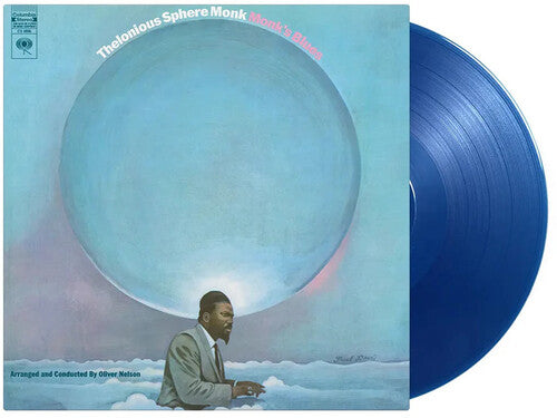 Thelonious Monk: Monk's Blues - Limited 180-Gram Translucent Blue Colored Vinyl - VINYL LP "VINYLBADGES"