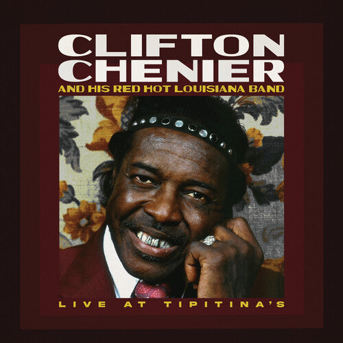 Clifton Chenier & His Red Hot Louisiana Band: Live at Tipitina's / June 7, 1980 - Rusty Marble - VINYL LP "VINYLBADGES"