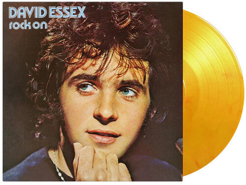 David Essex: Rock On - Limited 180-Gram Yellow Flame Colored Vinyl - VINYL LP "VINYLBADGES"