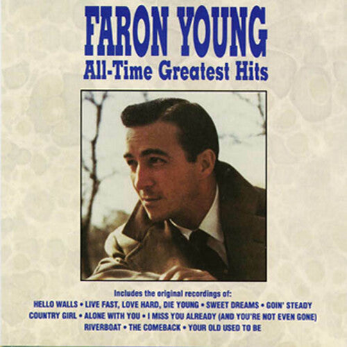 Faron Young: All-Time Greatest Hits - VINYL LP "VINYLBADGES"