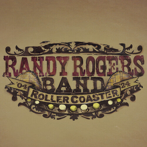 Randy Rogers Band: Rollercoaster - Red Smoke - VINYL LP "VINYLBADGES"