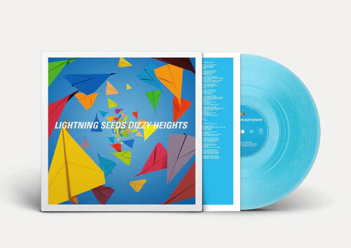 The Lightning Seeds: Dizzy Heights - Curacao Blue Colored Vinyl - VINYL LP "VINYLBADGES"