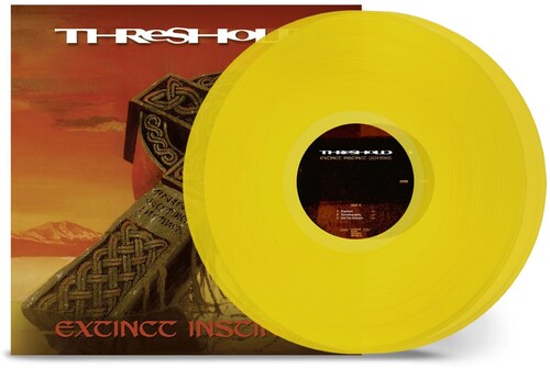 Threshold: Extinct Instinct (2024 Remix) Trans Yellow - VINYL LP "VINYLBADGES"