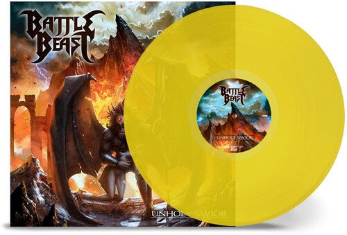 Battle Beast: Unholy Savior - Yellow - VINYL LP "VINYLBADGES"