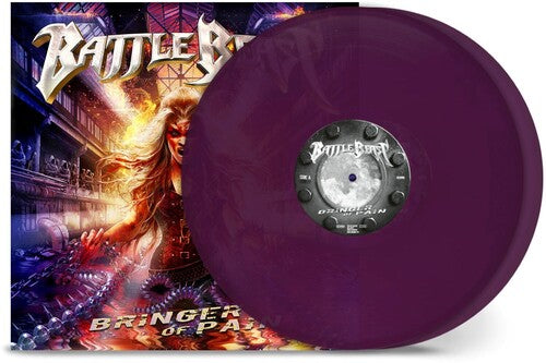 Battle Beast: Bringer of Pain - Violet - VINYL LP "VINYLBADGES"
