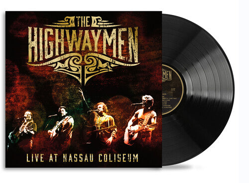 The Highwaymen: Live At Nassau Coliseum - VINYL LP "VINYLBADGES"
