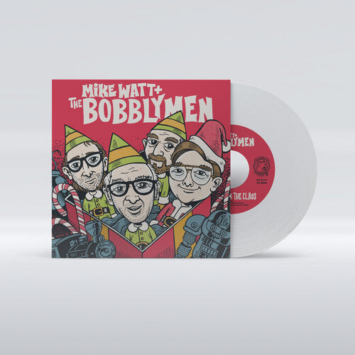 Mike Watt & the Bobblymen: Surfin' with the Claus - VINYL LP "VINYLBADGES"