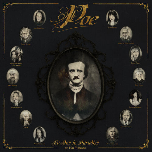 Various Artists: Poe: To One in Paradise (Various Artists) - Clear - VINYL LP "VINYLBADGES"