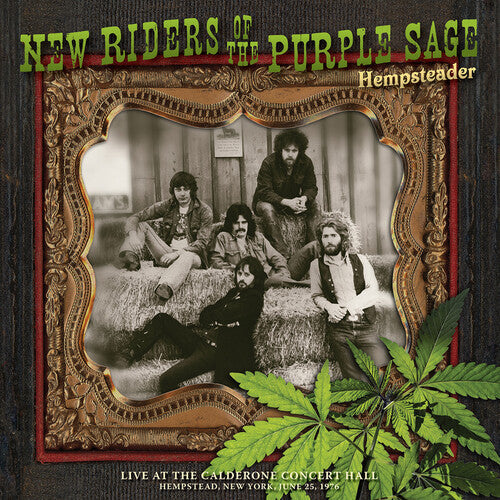 New Riders of the Purple Sage: Hempsteader: Live At The Calderone Concert Hall, Hempstead, New York, June 25, 1976 - VINYL LP "VINYLBADGES"