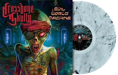Crossbone Skully: Evil World Machine - VINYL LP "VINYLBADGES"