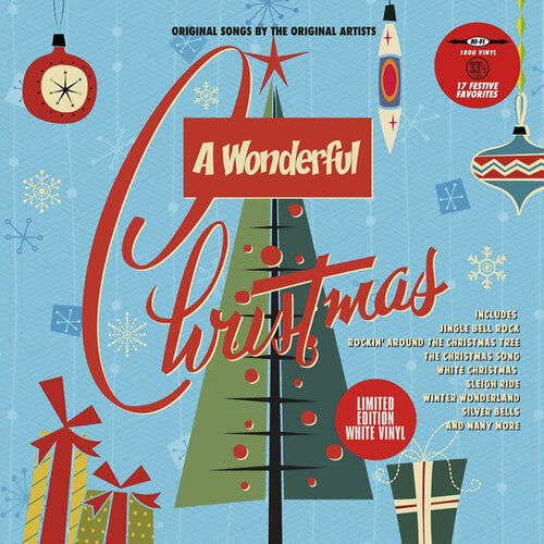 Various Artists: Wonderful Christmas / Various - VINYL LP "VINYLBADGES"