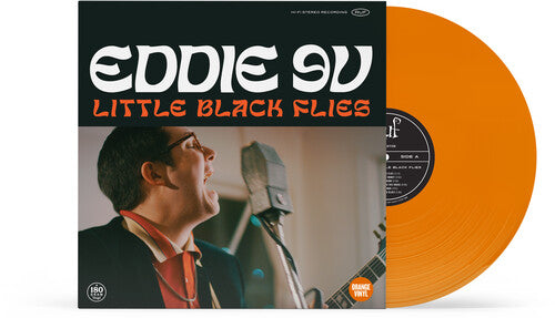 Eddie 9V: Black Flies - Orange - VINYL LP "VINYLBADGES"