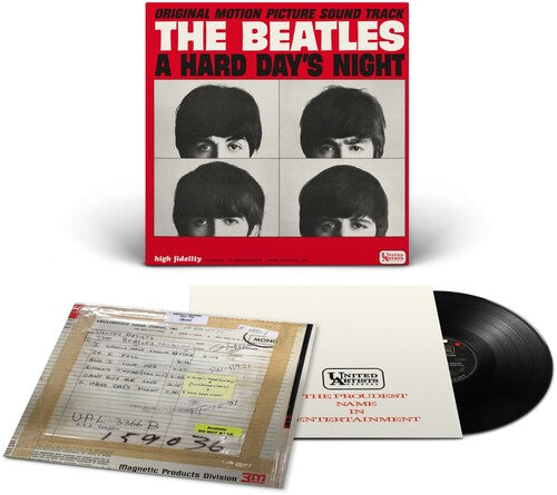The Beatles: A Hard Day's Night (Original Soundtrack) - VINYL LP "VINYLBADGES"