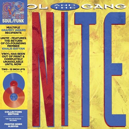 Kool & the Gang: Unite - VINYL LP "VINYLBADGES"
