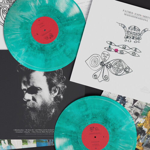Father John Misty: Mahashmashana - Blue - VINYL LP "VINYLBADGES"
