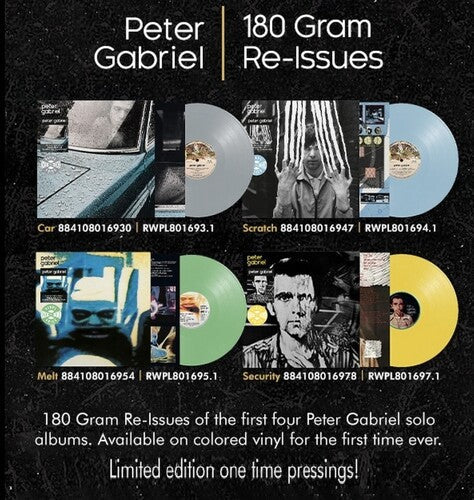 Peter Gabriel: Peter Gabiel 3: Melt (Yellow Vinyl) - VINYL LP "VINYLBADGES"