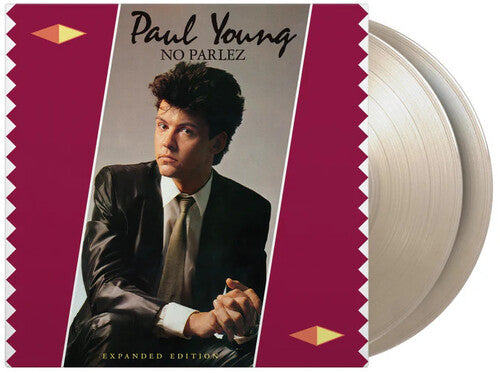 Paul Young: No Parlez - Limited Exanded Edition on 180-Gram Crystal Clear Vinyl - VINYL LP "VINYLBADGES"