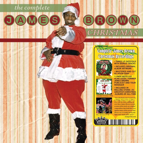 James Brown: The Complete James Brown Christmas - VINYL LP "VINYLBADGES"