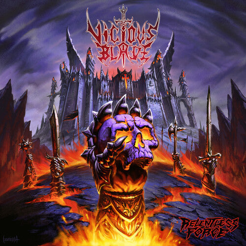Vicious Blade: Relentless Force - VINYL LP "VINYLBADGES"