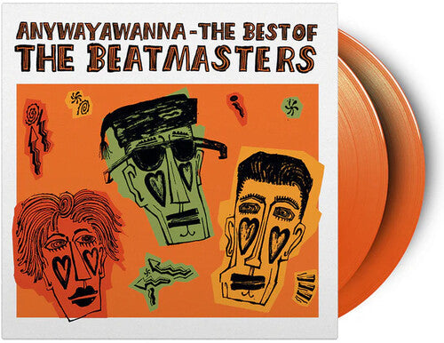 Beat Masters: Anywayawanna: The Best Of - Limited 180-Gram Orange Colored Vinyl - VINYL LP "VINYLBADGES"