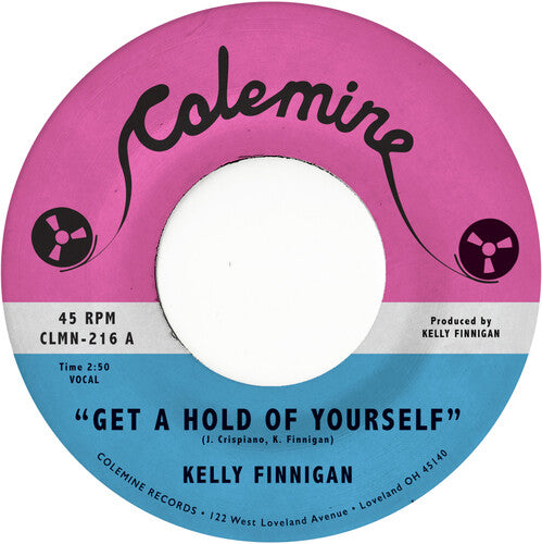 Kelly Finnigan: Get a Hold of Yourself / It Hurst Me So Much - VINYL LP "VINYLBADGES"