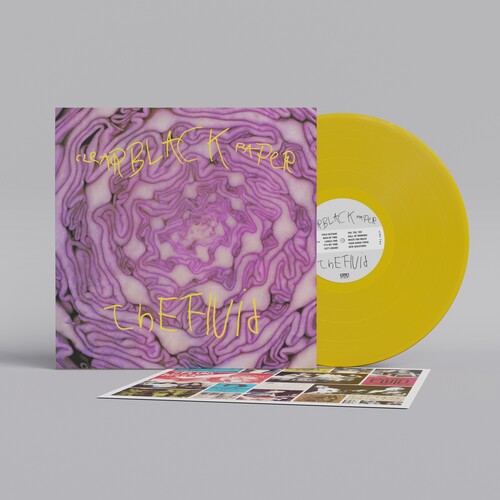 The Fluid: Clear Black Paper - Yellow - VINYL LP "VINYLBADGES"