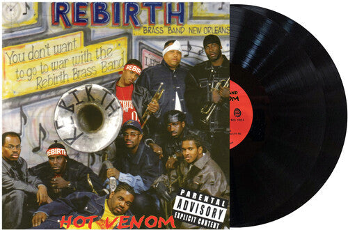 Rebirth Brass Band: Hot Venom - VINYL LP "VINYLBADGES"
