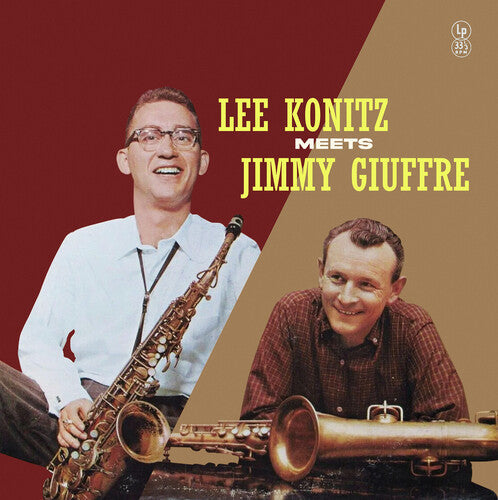 Lee Konitz Meets Jimmy Giuffre - Yellow Vinyl - VINYL LP "VINYLBADGES"