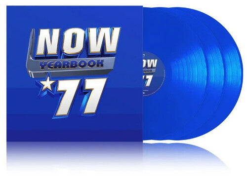 Various Artists: Now Yearbook 1977 / Various - Blue Colored Vinyl - VINYL LP "VINYLBADGES"