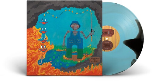 King Gizzard and the Lizard Wizard: Fishing For Fishies [Oil Spill Edition Lp] - VINYL LP "VINYLBADGES"