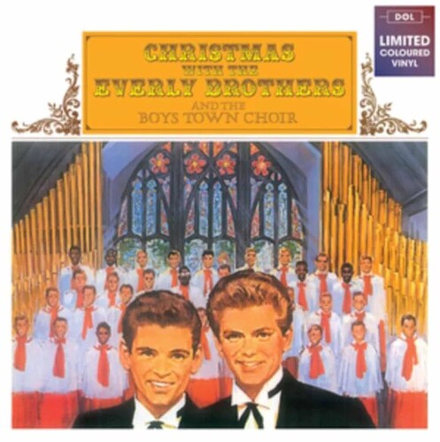 Everly Brothers & the Boys Town Choir: Christmas With The Everly Brothers - Colored Vinyl - VINYL LP "VINYLBADGES"