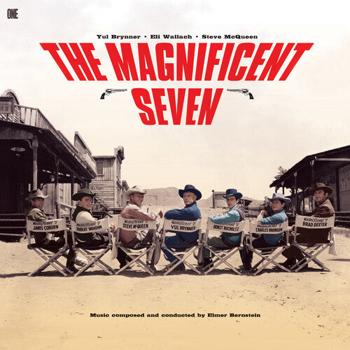 Elmer Bernstein: Magnificent Seven (Original Soundtrack) - Limited 180-Gram Vinyl - VINYL LP "VINYLBADGES"